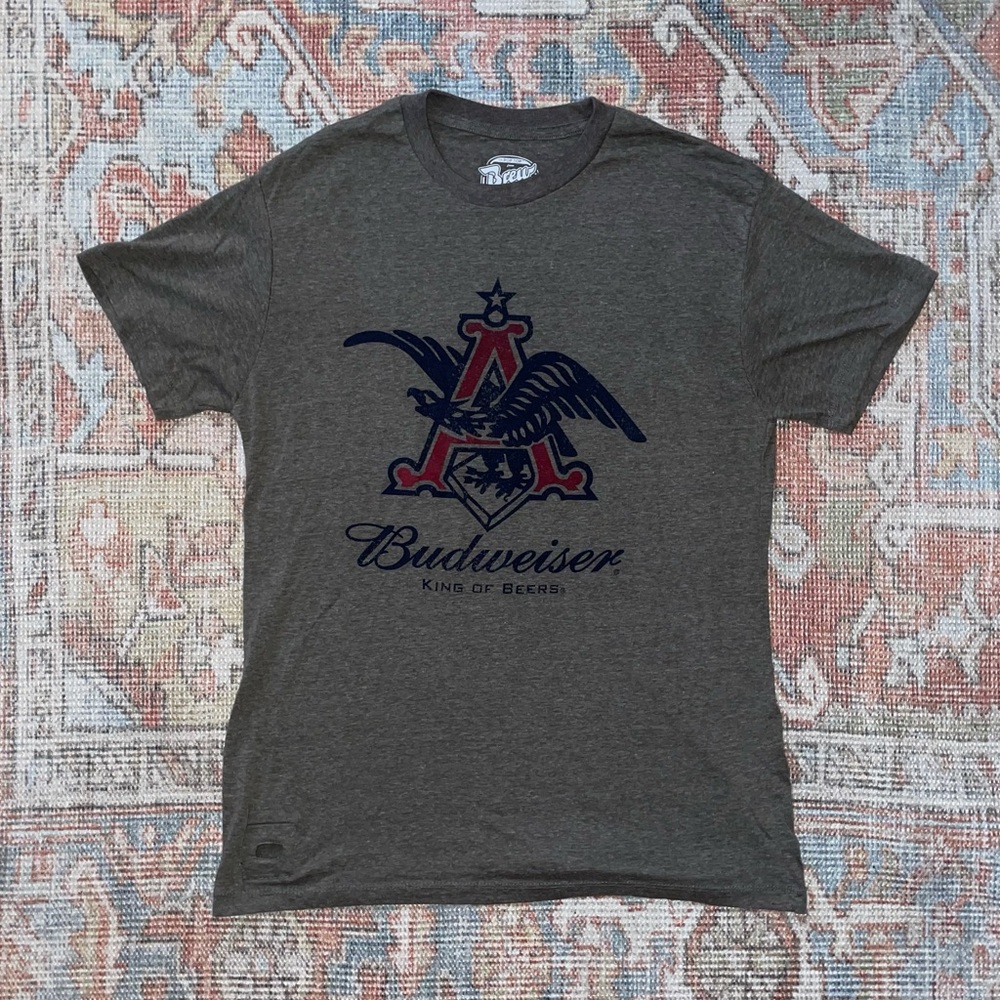 BUDWEISER TEE WITH BOTTLE OPENER *no longer sold*